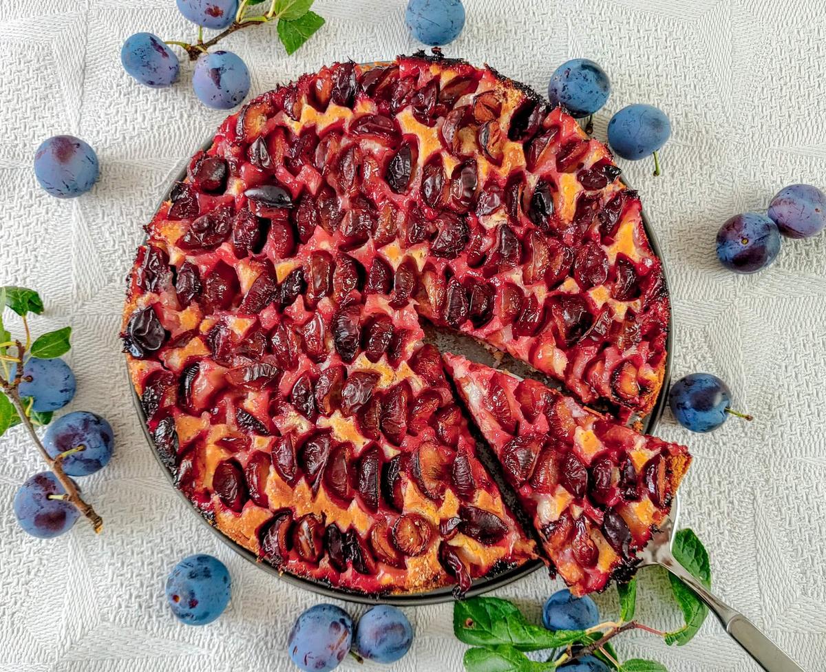 Rezeptbild: Saftiger Pflaumenkuchen