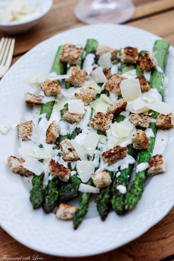 Rezeptbild: Spargel "Caesar Style"
