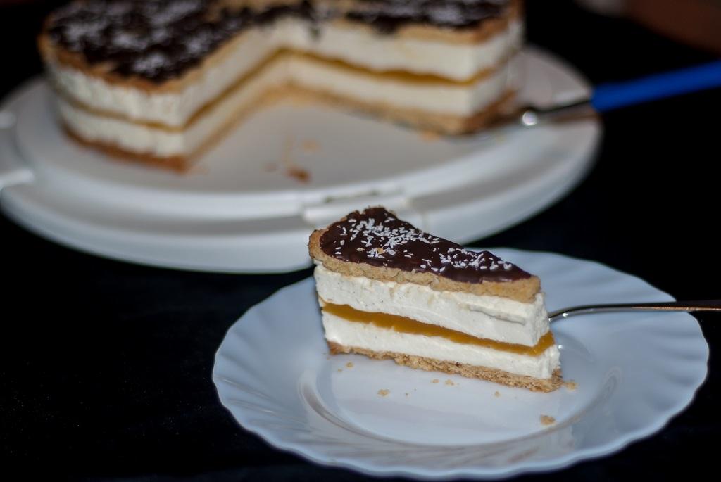 Rezeptbild: Maracuja Käsesahne Torte
