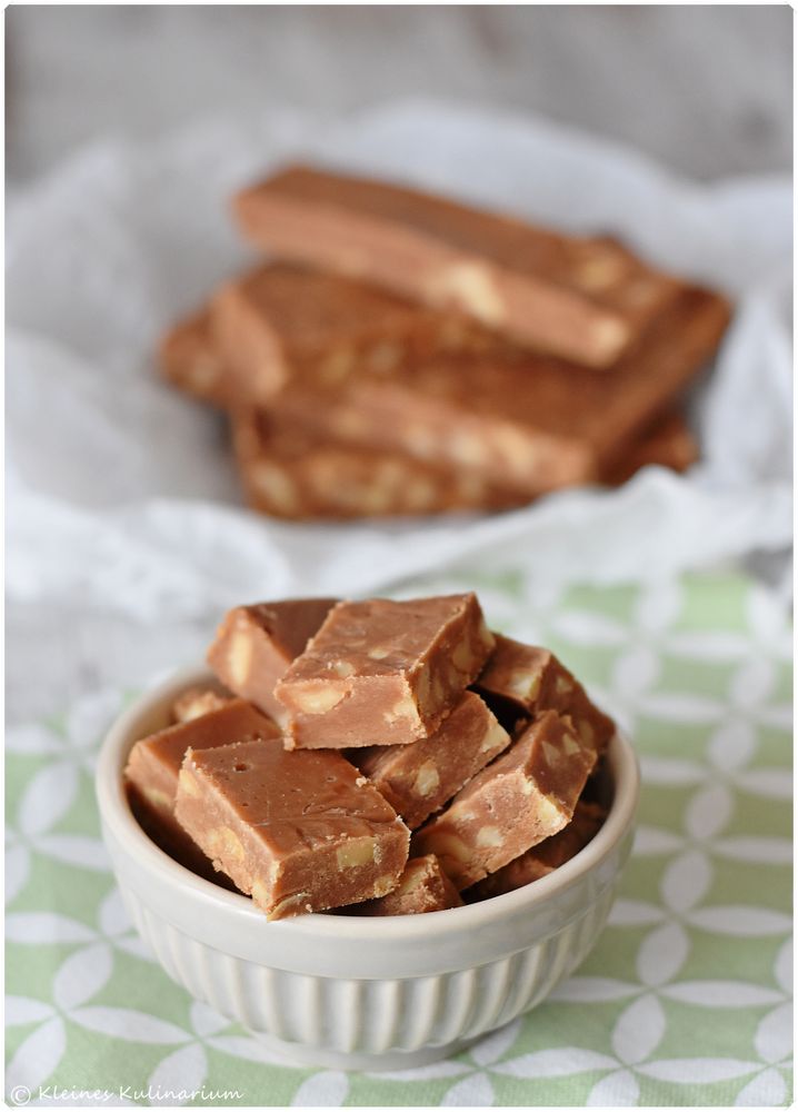 Rezeptbild: Erdnuss Fudge