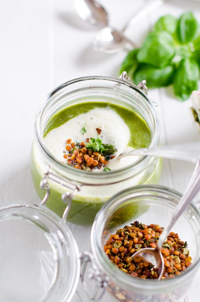 Rezeptbild: Grünes Spargelsüppchen