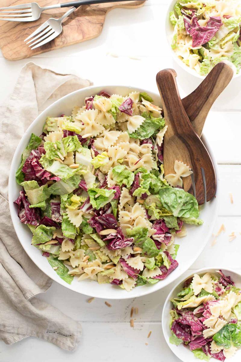 Rezeptbild: Caesar Pasta Salat (vegan)