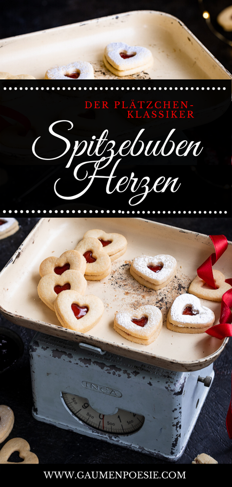 Rezeptbild: Spitzbuben-Herzen