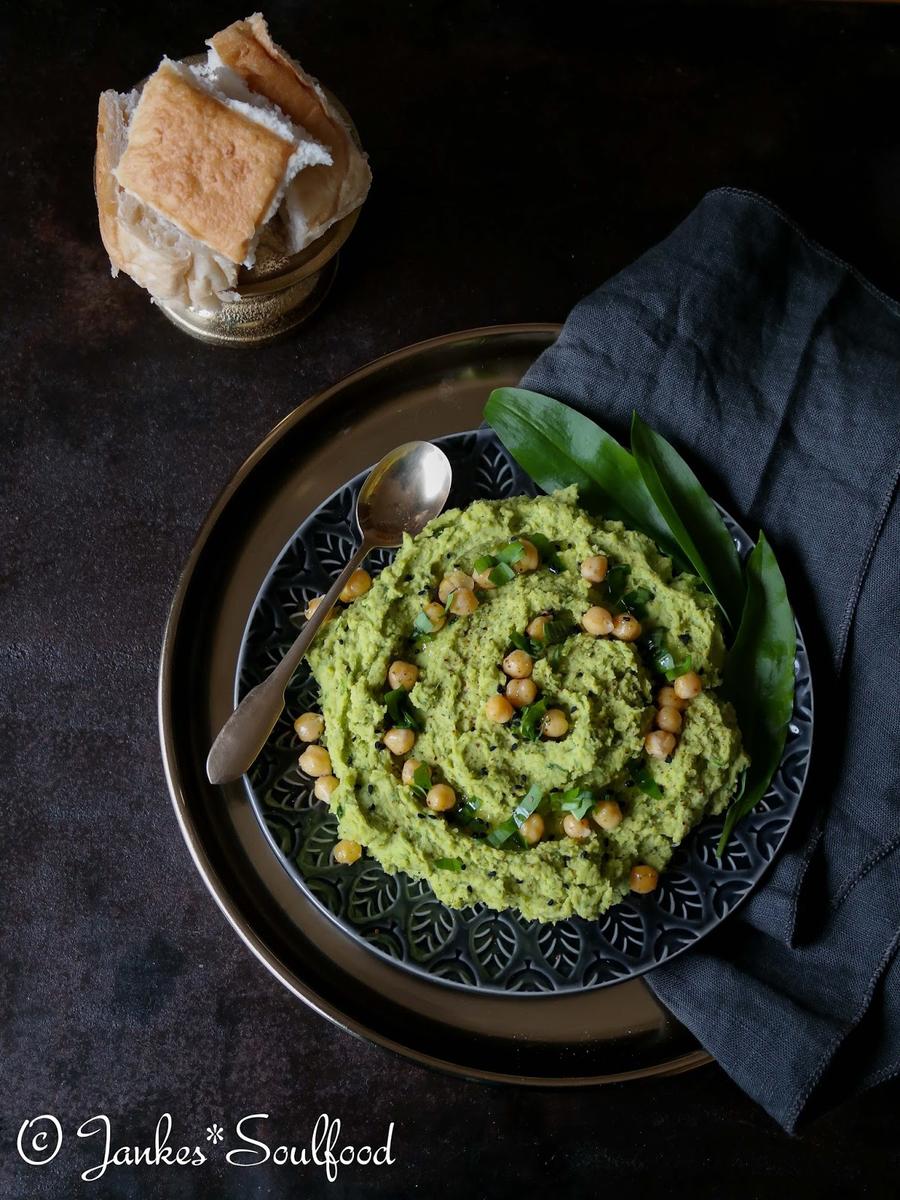 Rezeptbild: Bärlauch-Hummus