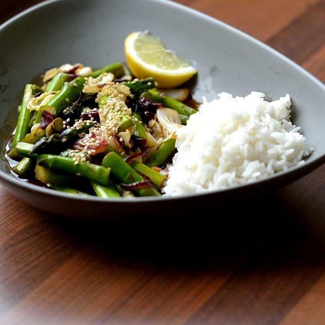 Rezeptbild: Asiatische Spargelpfanne