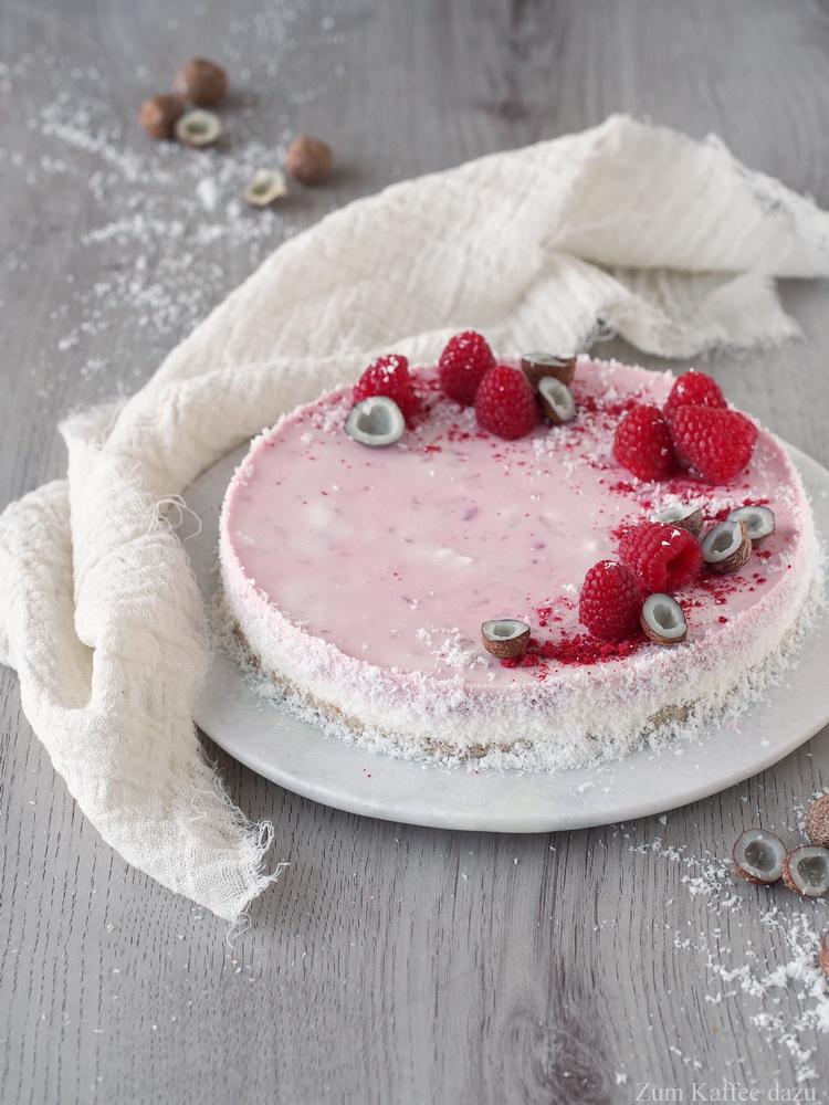 Rezeptbild: Himbeer-Kokos-Cheesecake