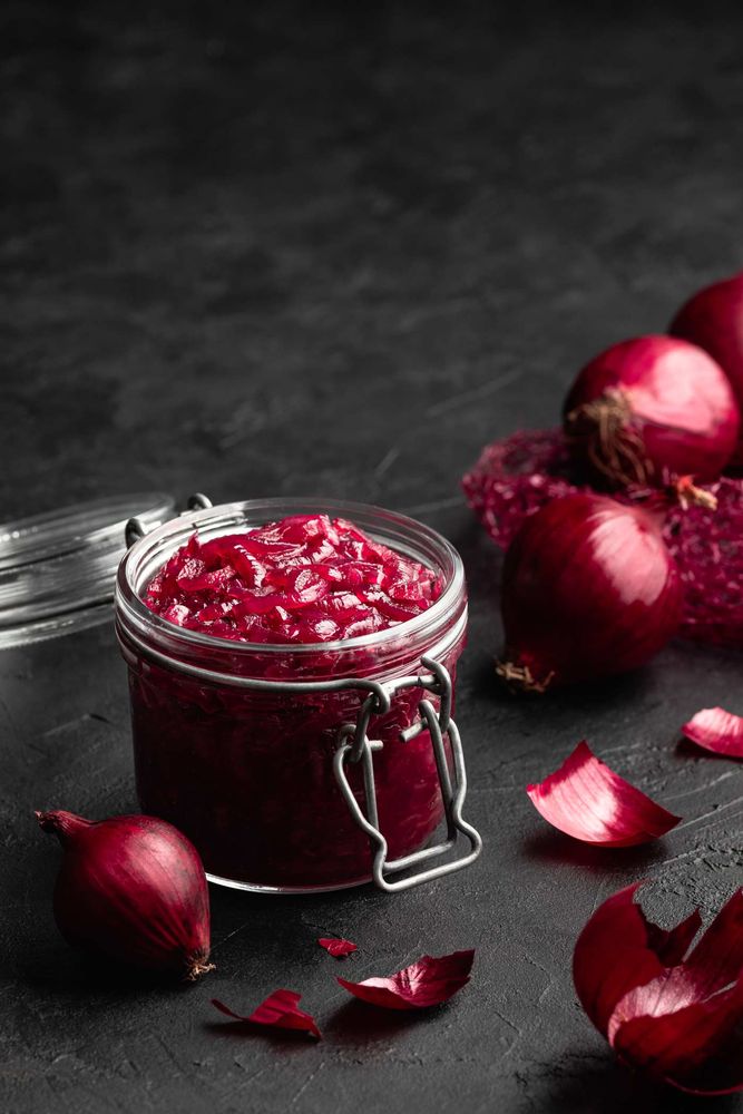 Rezeptbild: Rotes Zwiebel Chutney