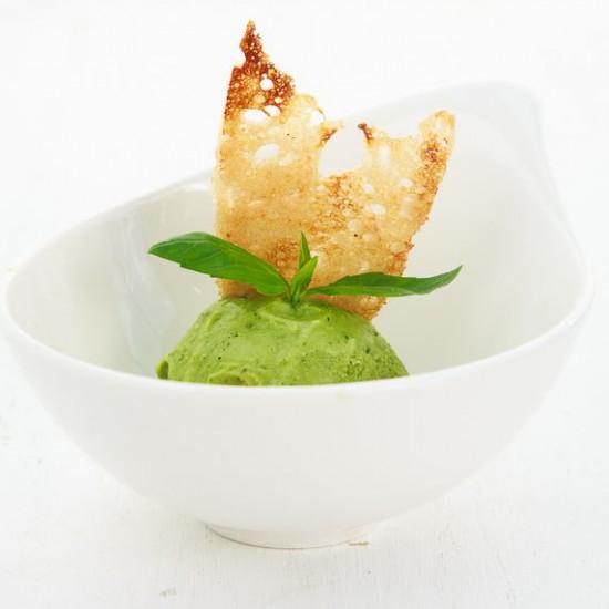 Rezeptbild: Basilikum-Eis