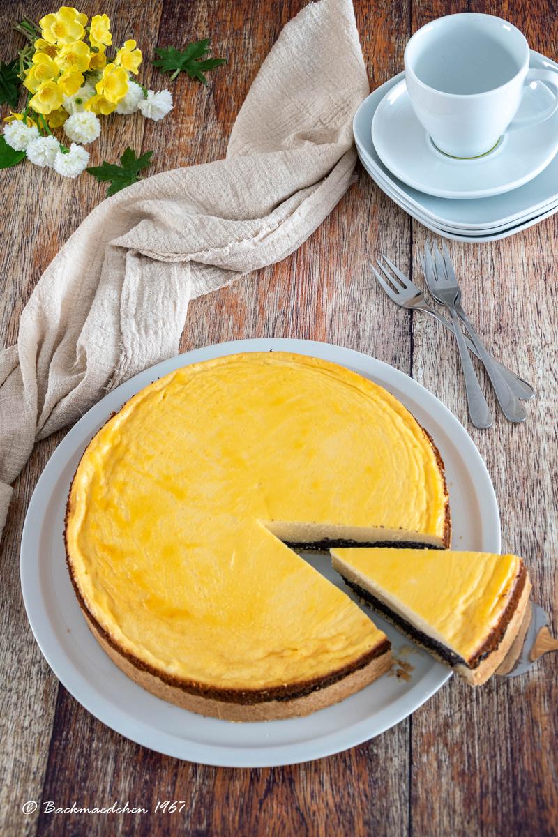 Rezeptbild: Käsekuchen mit Mohn