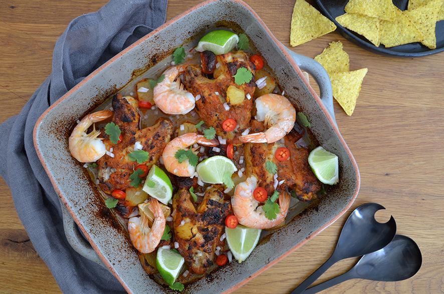 Rezeptbild: Surf & Turf auf Mexikanisch