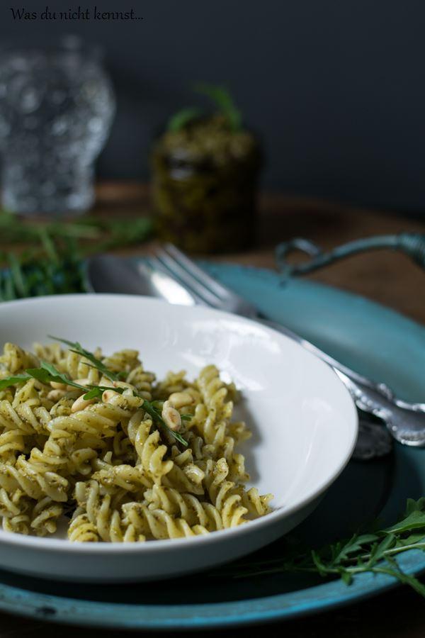 Rezeptbild: Rucolapesto