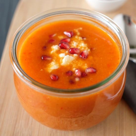 Rezeptbild: Paprika-Pastinaken-Suppe