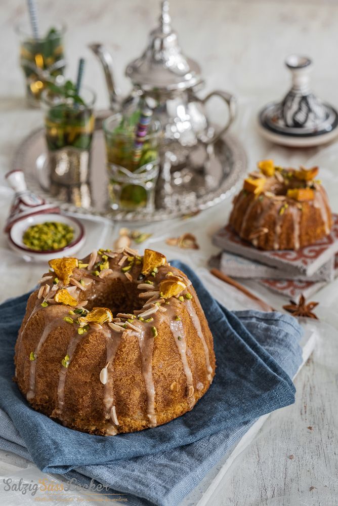 Rezeptbild: Orangen-Gewürzgugelhupf