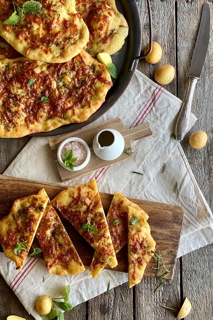 Rezeptbild: Focaccia di Patate con Mozzarella