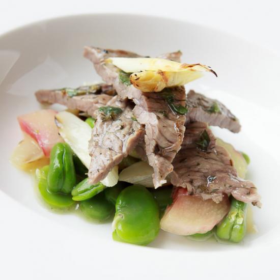 Rezeptbild: Gegrillte Ochsenfetzen