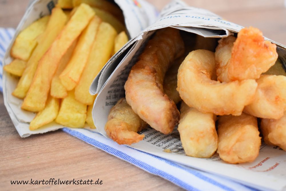 Rezeptbild: Fish & Chips mit Sauce Tartar