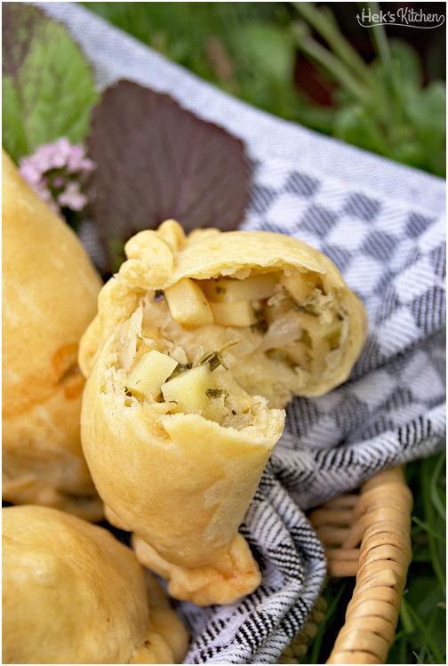 Rezeptbild: Zwiebel Käse Pasties