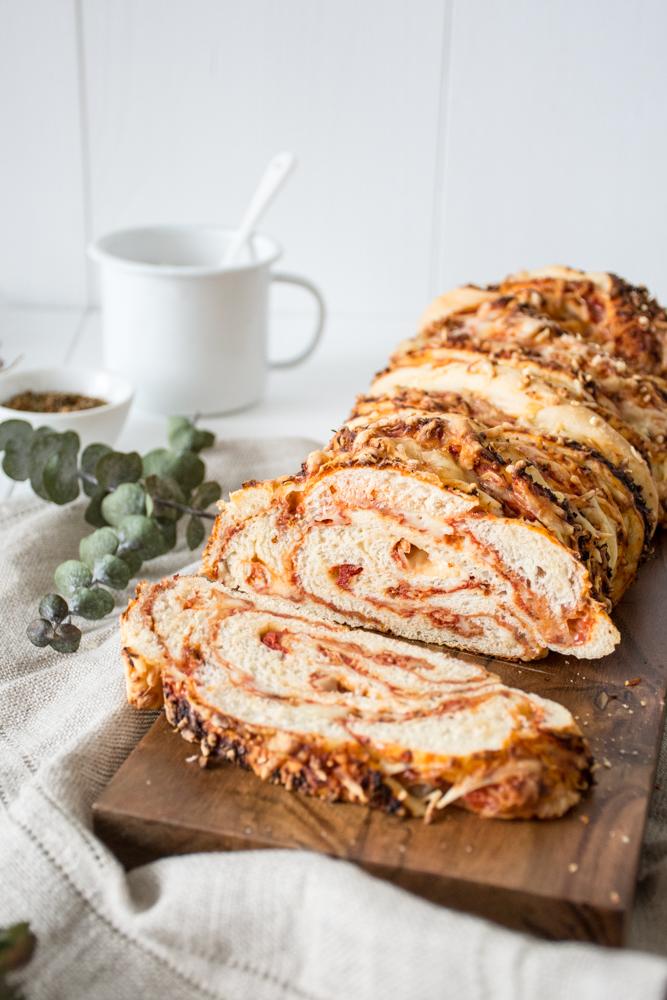 Rezeptbild: Pizza Strudel