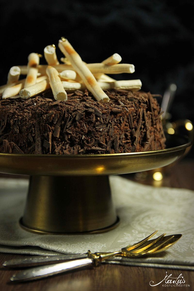 Rezeptbild: Schokoladen-Baisertorte "Merveilleux"