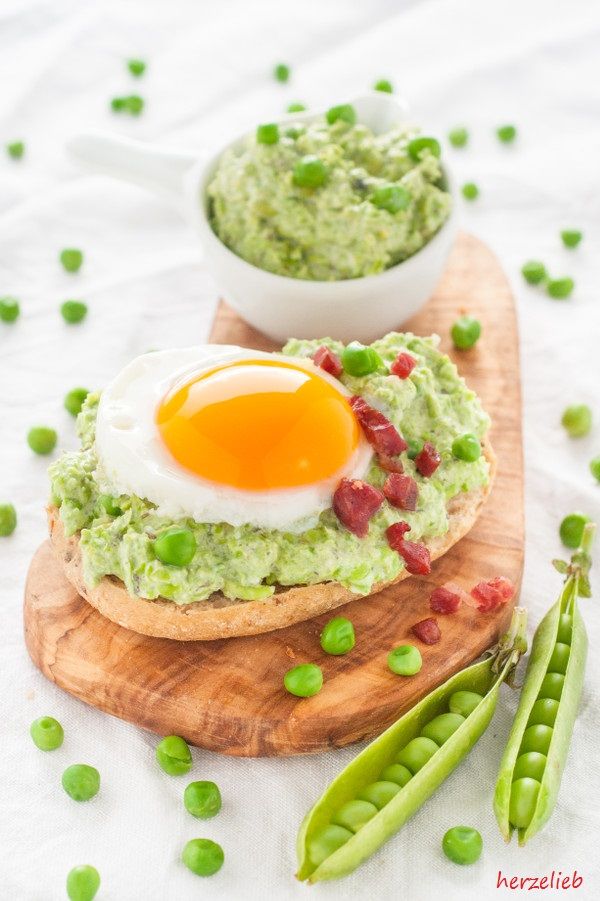 Rezeptbild: Erbsencreme - der etwas andere Brotaufstrich!