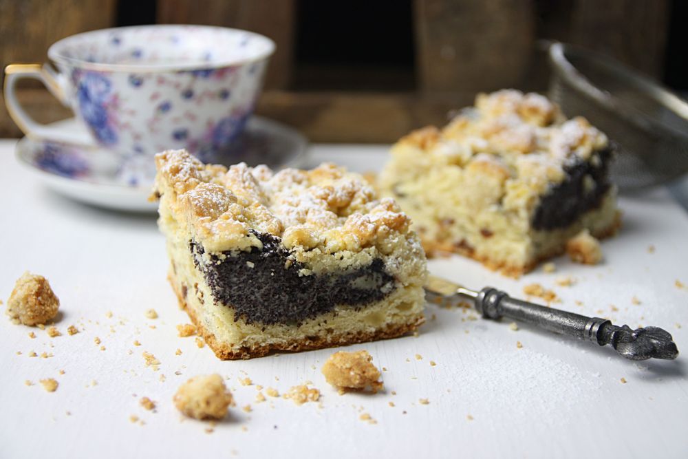 Rezeptbild: Omas Mohn-Streuselkuchen