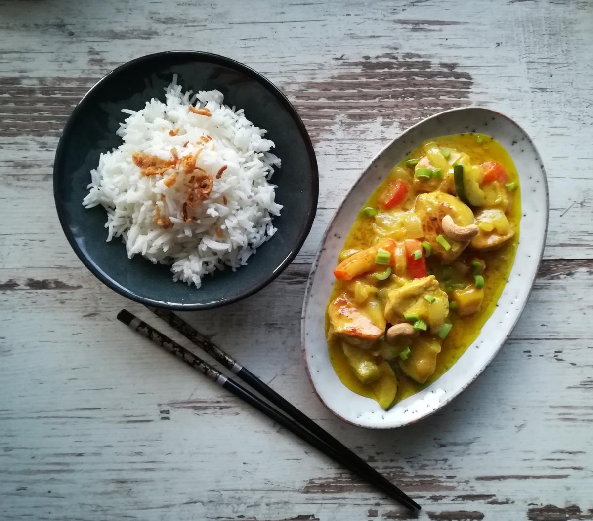 Rezeptbild: Puten-Curry