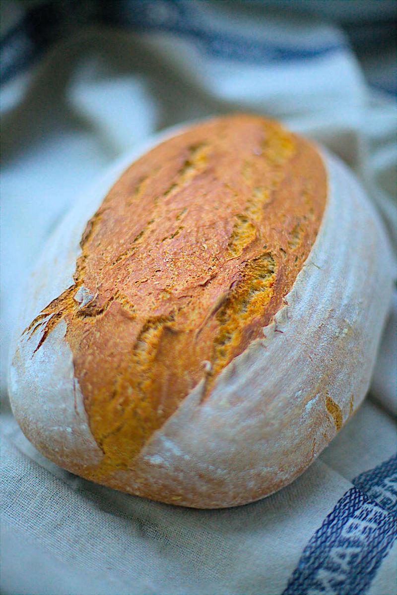 Rezeptbild: Hefemischbrot mit Poolish
