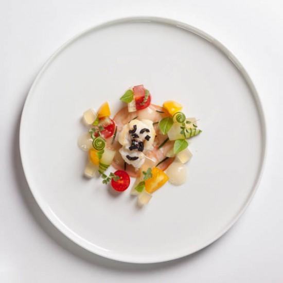 Rezeptbild: Tomate | Seeteufel | Gurke