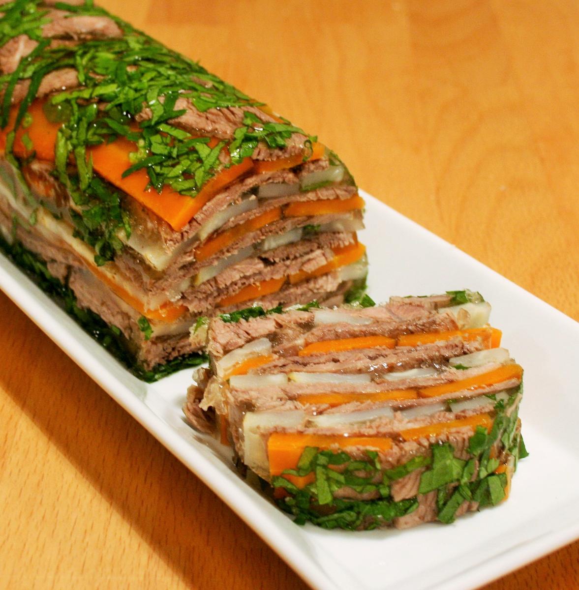 Rezeptbild: Tafelspitz Terrine