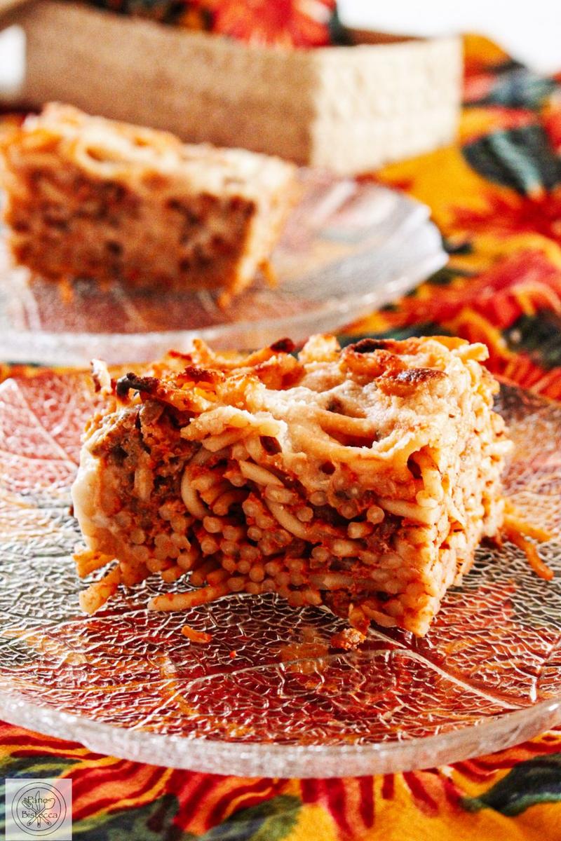 Rezeptbild: Spaghetti Auflauf