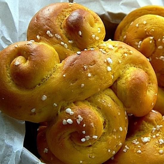 Rezeptbild: Kürbis-Brötchen