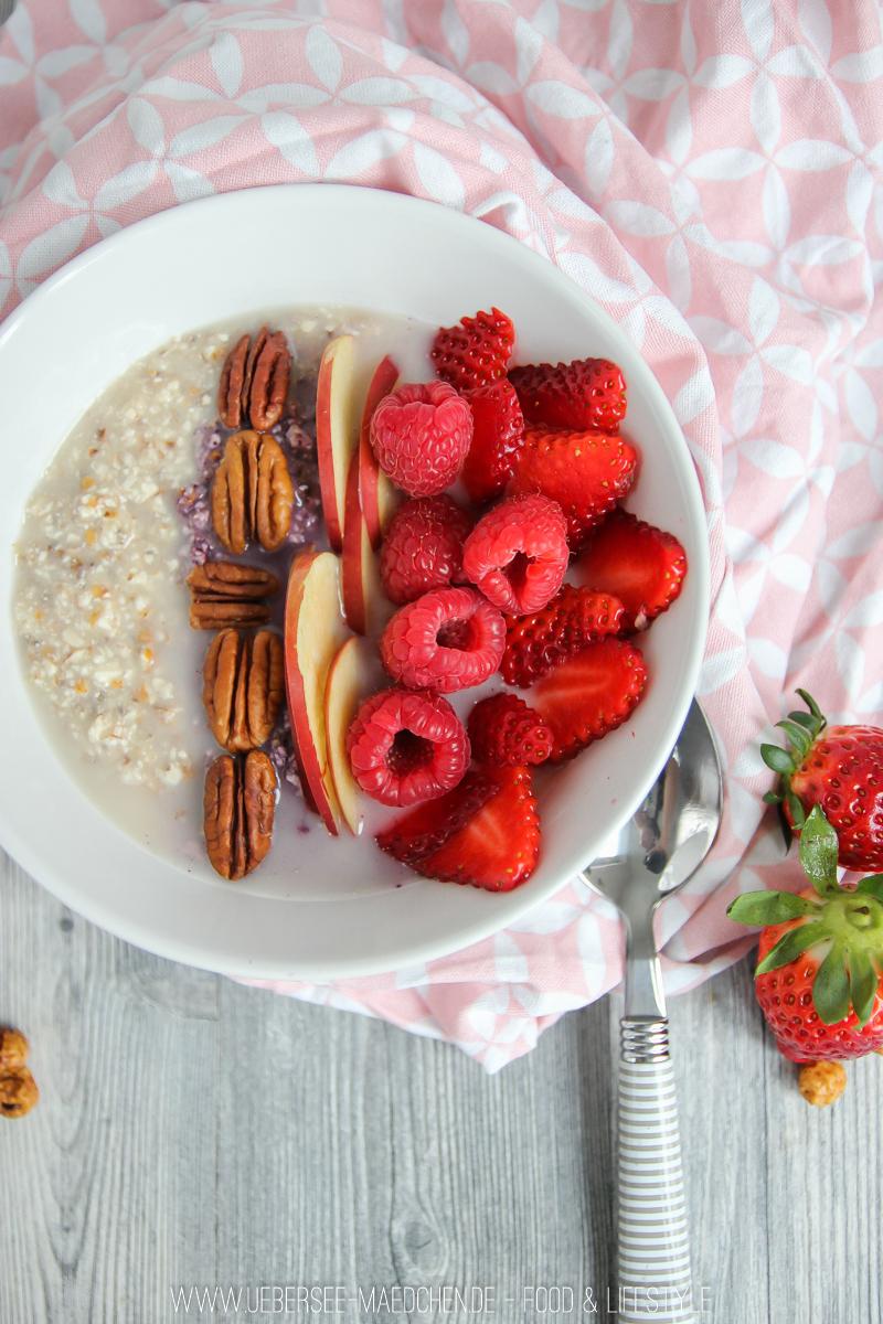 Rezeptbild: Erdmandel-Porridge zum Frühstück