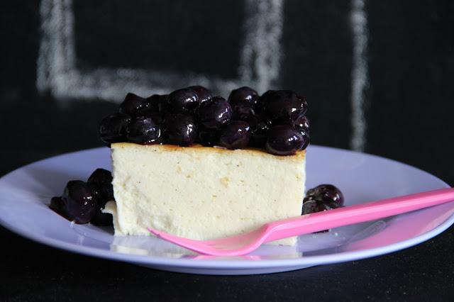Rezeptbild: Bodenlos guter Blaubeer-Käsekuchen