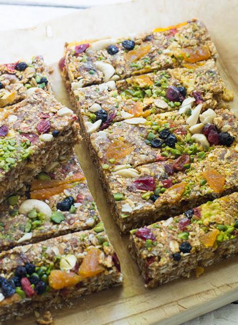 Rezeptbild: Orangen Energieriegel