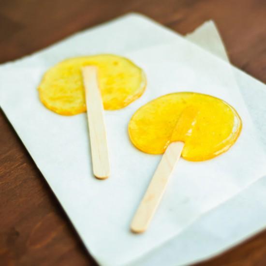 Rezeptbild: Zitronen-Lollis