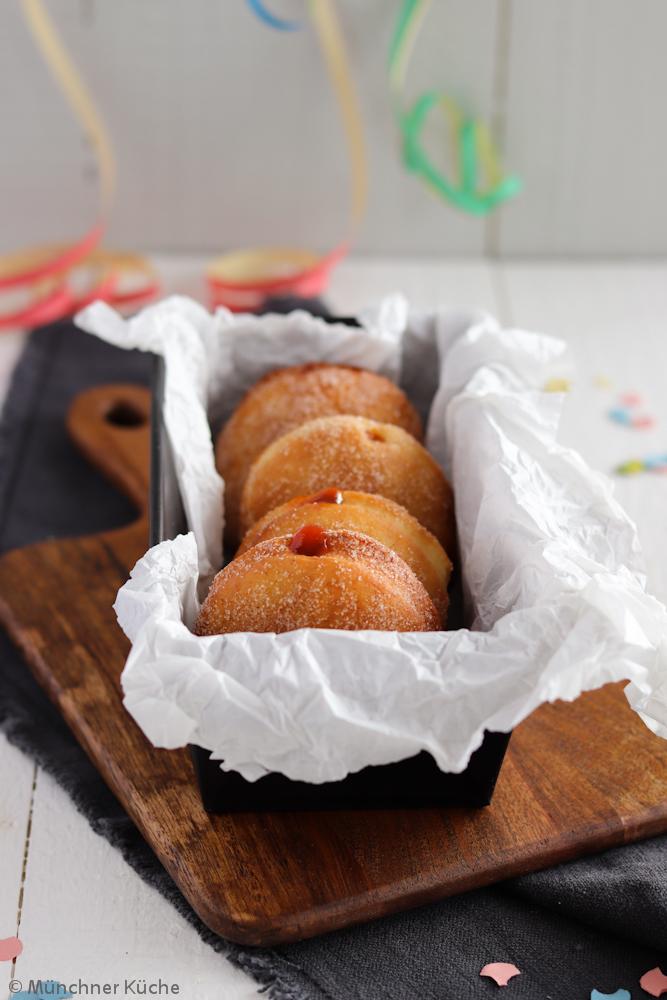 Rezeptbild: Gefüllte Krapfen/Berliner