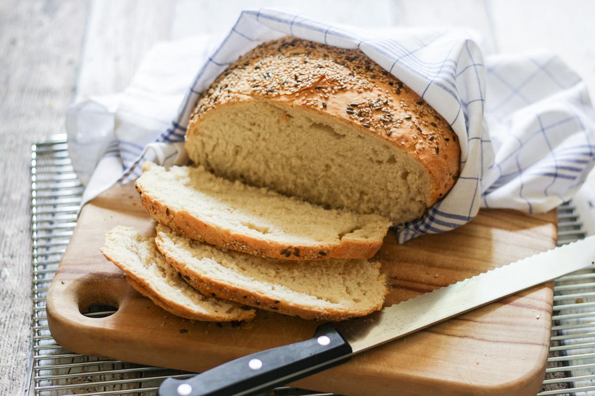 Rezeptbild: Dinkelsauerteigbrot