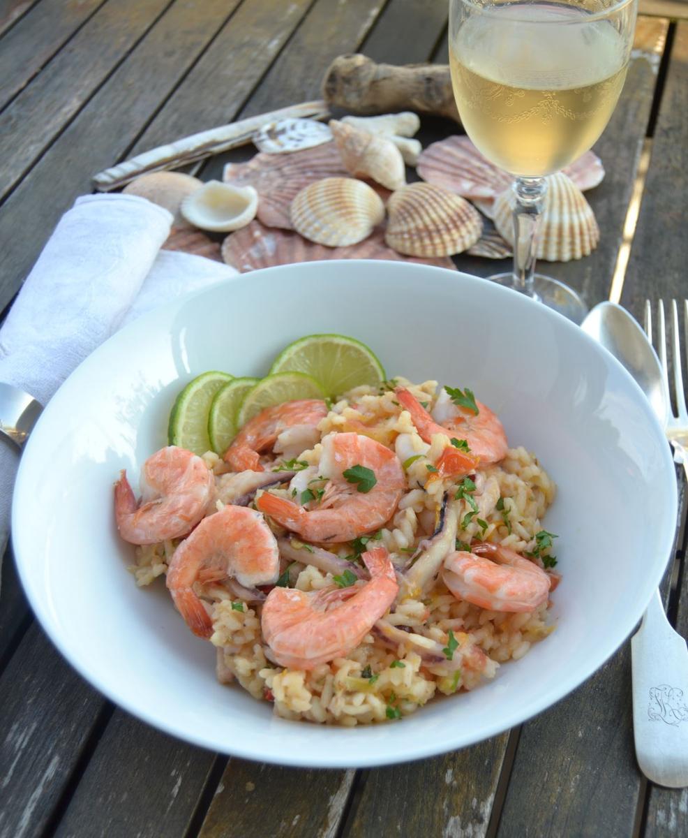 Rezeptbild: Risotto mit Meeresfrüchten