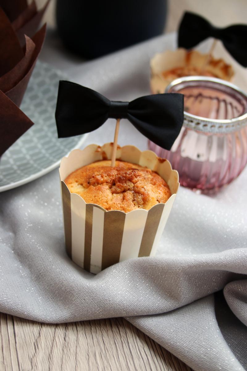Rezeptbild: Leicht-beschwipste Apfel-Cranberry-Muffins