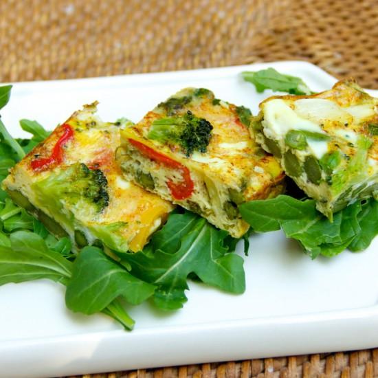 Rezeptbild: Spargel Frittata