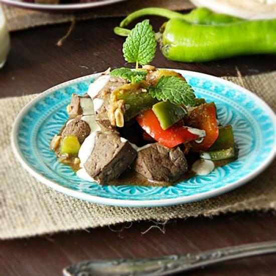 Rezeptbild: Ägyptische Rinde Leber.