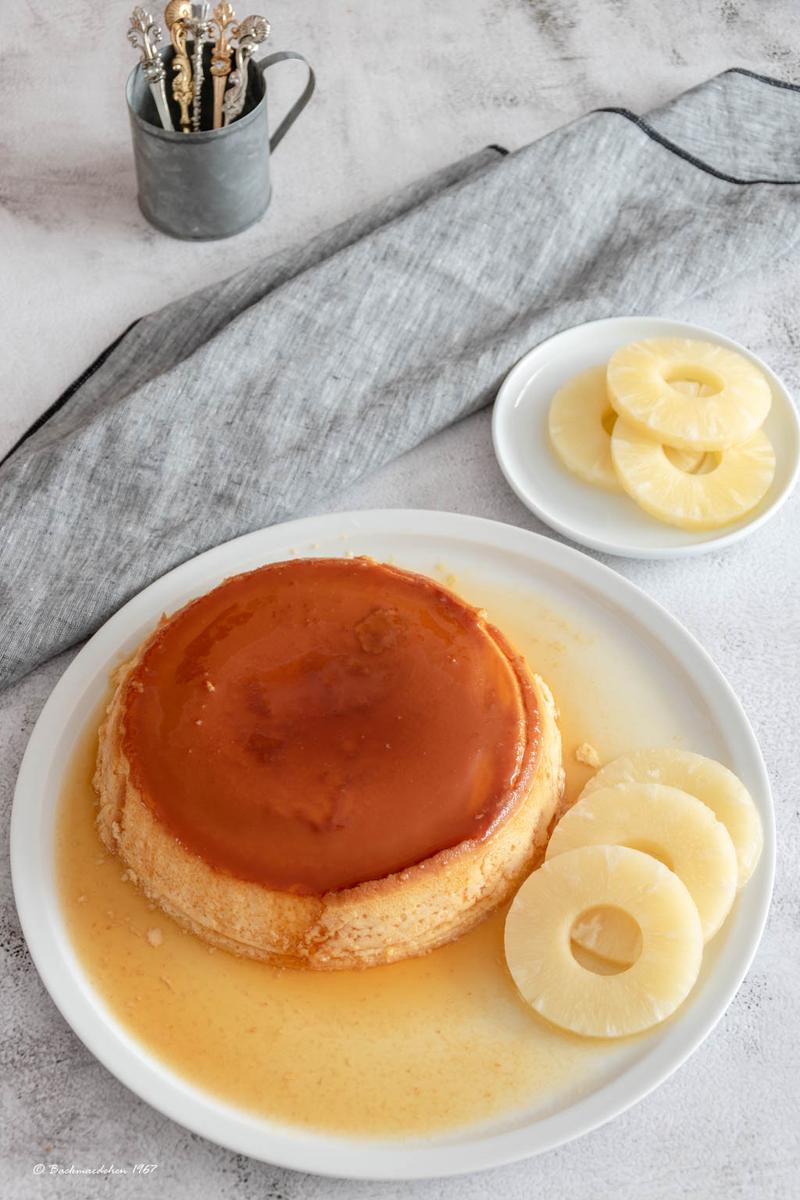 Rezeptbild: Flan de Piña-Ananas Flan