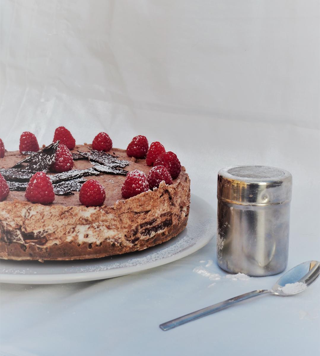 Rezeptbild: Geeiste Schokoladentorte 