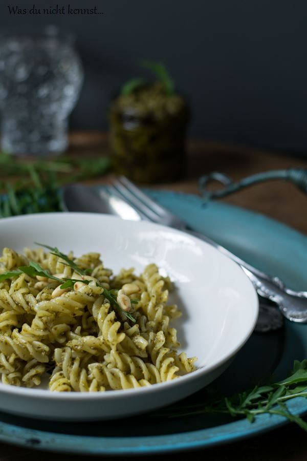 Rezeptbild: Rucolapesto