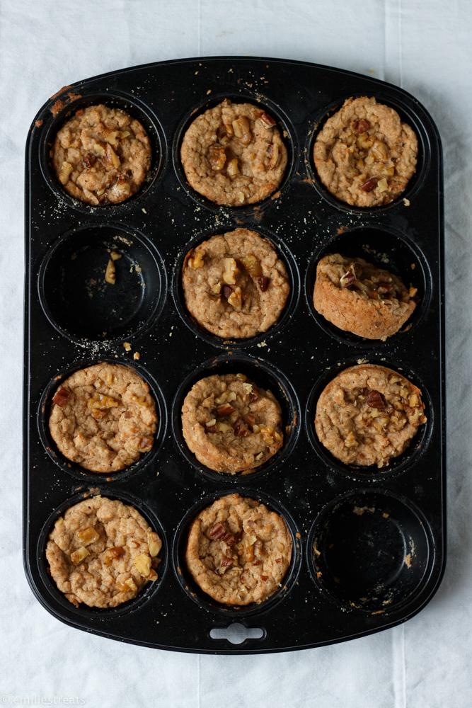Rezeptbild: Vegane Apfelmus-Muffins - kinderleicht und haben immer Saison!