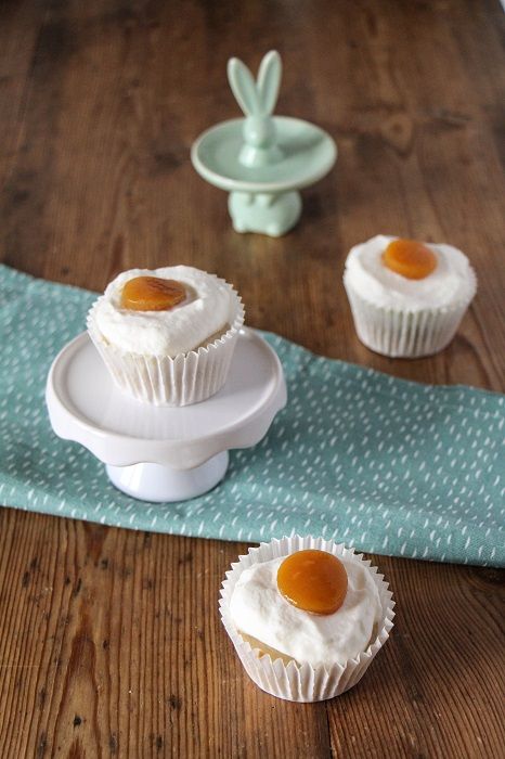 Rezeptbild: Vegane Spiegelei-Muffins