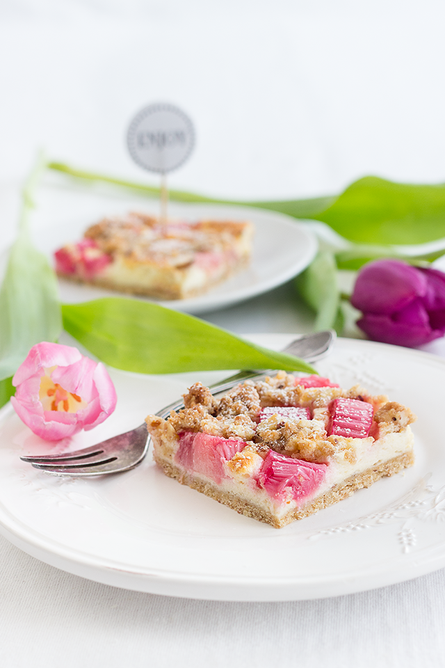 Rezeptbild: Rhabarber-Käsekuchen
