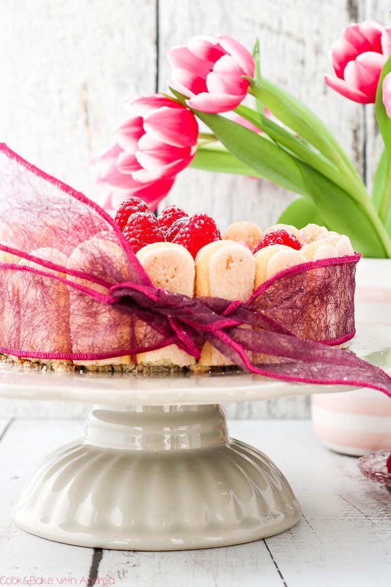 Rezeptbild: Himbeer-Charlotte ohne Backen