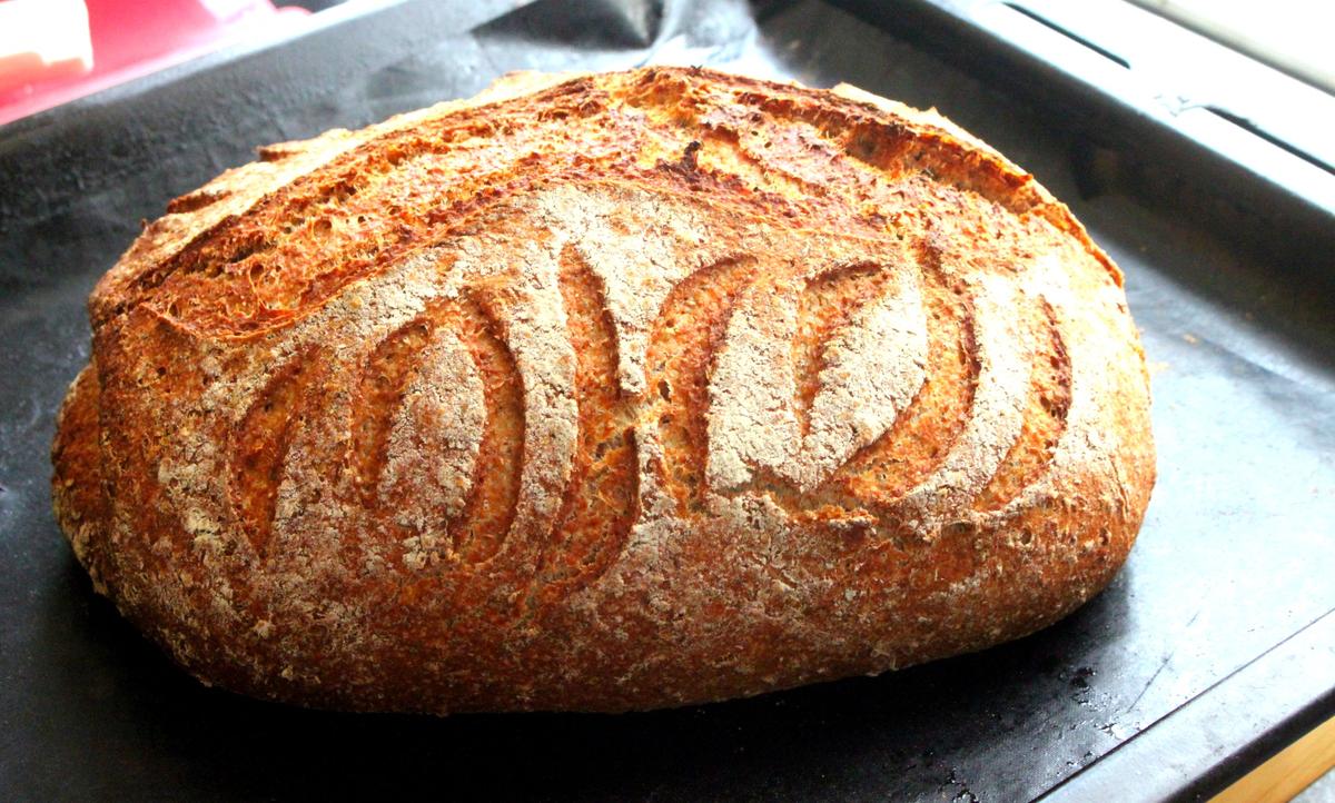 Rezeptbild: Vollkorn-Graham Brot