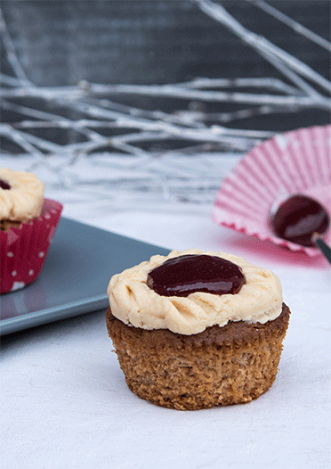 Rezeptbild: PBJ-Cupcakes